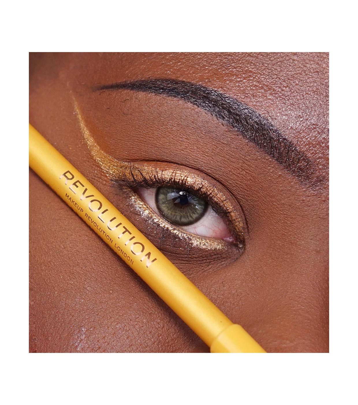 Revolution  - Eyeliner Streamline Waterline Eyeliner Pencil - Gold