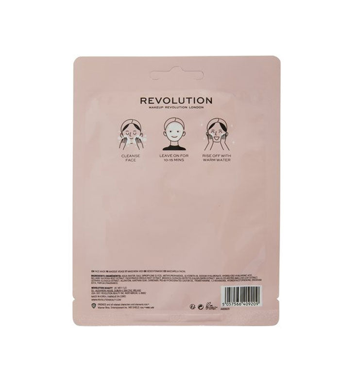 Revolution - *Friends X Revolution* - Maschera viso in tessuto con acido ialuronico - Rachel