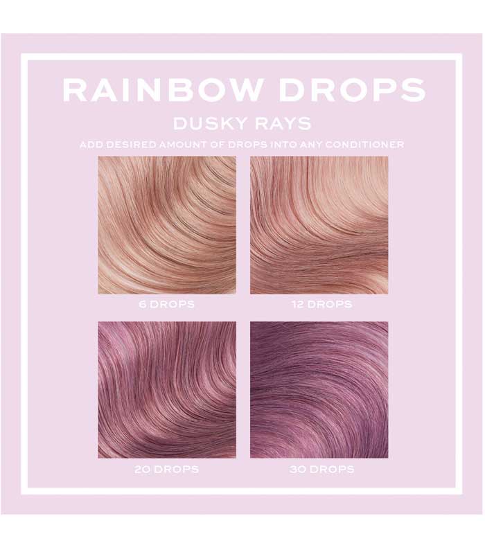 Revolution Haircare - Colorazione temporanea Rainbow Drops - Dusky Rose Rays