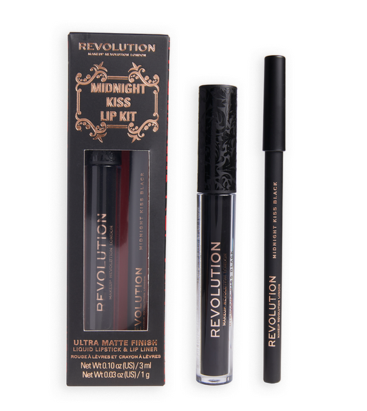 Revolution - *Halloween* - Set labbra Lip Contour - Midnight Kiss