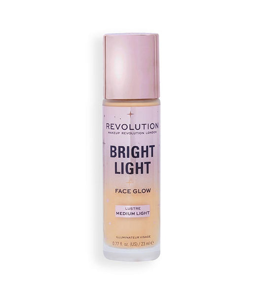 Revolution - Fondotinta multiuso Bright Light Face Glow - Lustre Medium Light