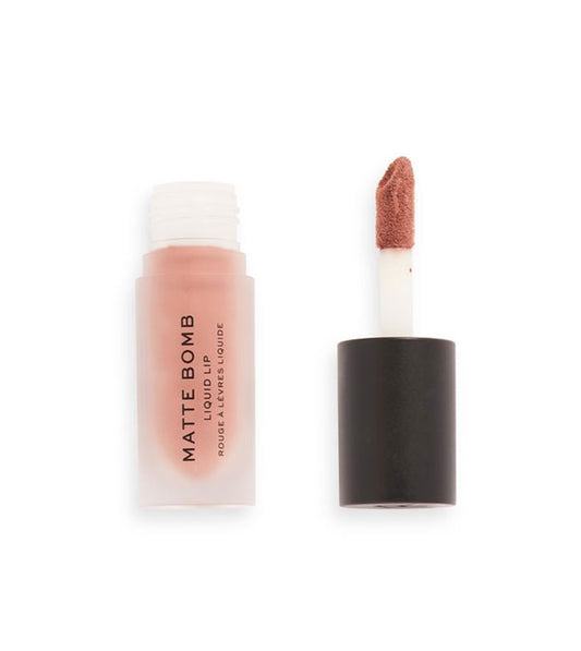 Revolution - Rossetto liquido Matte Bomb - Delicate Brown