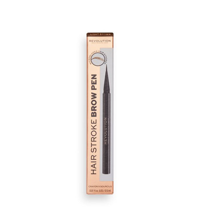 Revolution - Matita per sopracciglia Hair Stroke Brow Pen - Light Brown