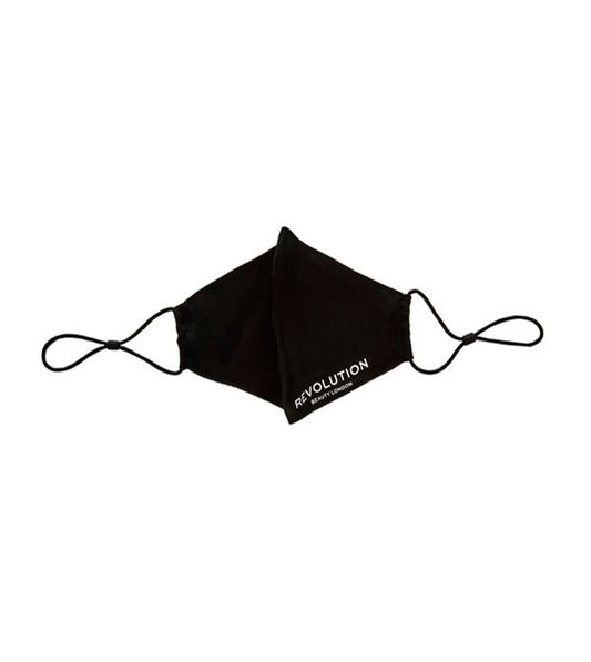 Revolution - Mascherina di seta riutilizzabile - Black