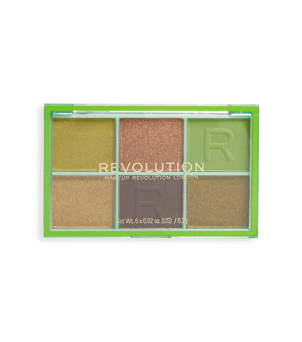 Revolution - Mini Shadow Palette Mini Colour Reloaded - Its Giving Green