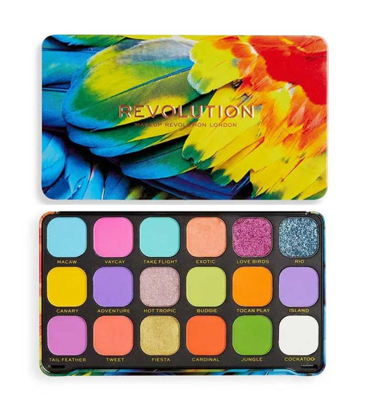 Revolution - Palette di Ombretti occhi Forever Flawless - Birds Of Paradise