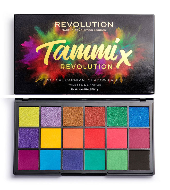 Revolution - Palette di ombretti Tammi X - Tropical Carnival