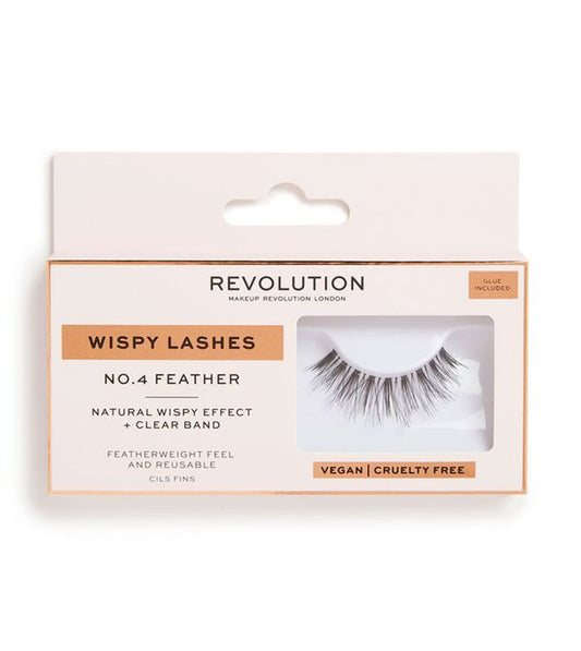 Revolution - Ciglia finte Wispy Lashes - Nº.4 Feather