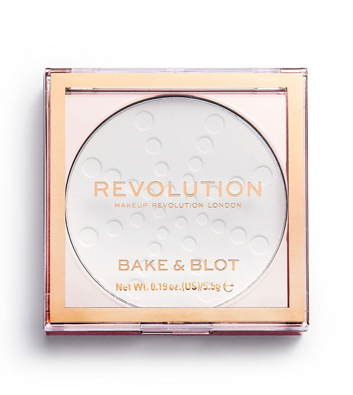Revolution - Cipria Compatta Bake & Blot - White