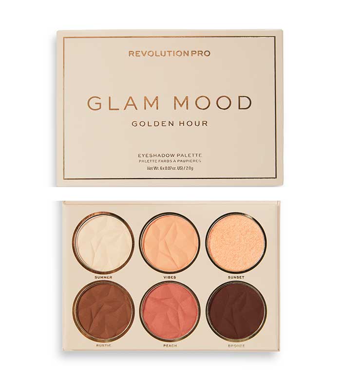Revolution Pro - *Glam Mood* - Palette di ombretti - Golden Hour