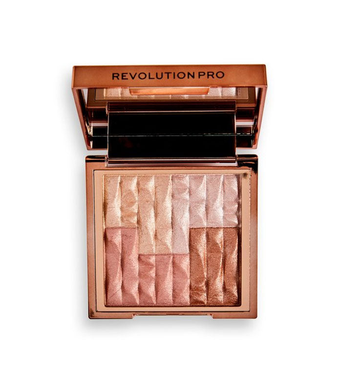 Revolution Pro - *Goddess Glow* - Illuminante e bronzer Shimmer Brick - Afterglow