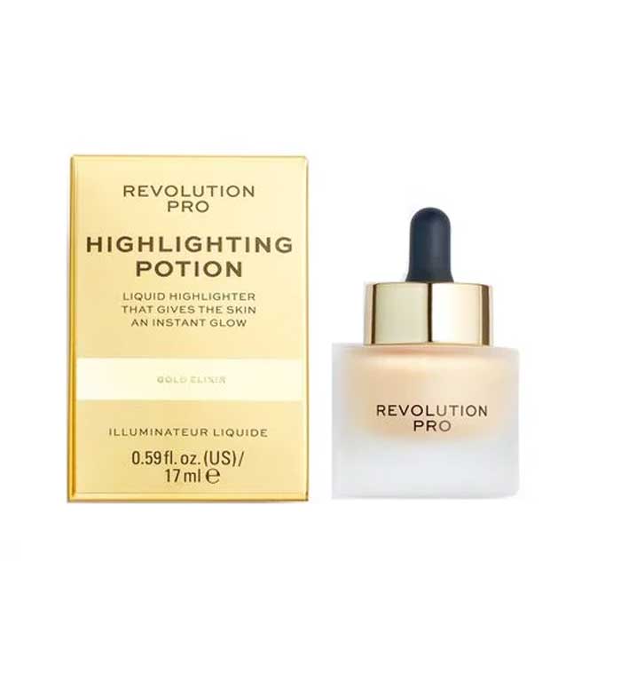 Revolution Pro - Liquid Highlighter Highlighting Potion - Gold Elixir