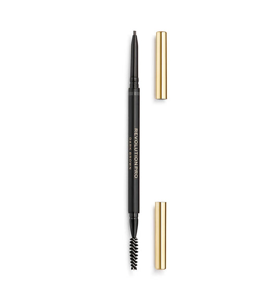 Revolution Pro - Matita per sopracciglia Define and Fill - Dark Brown