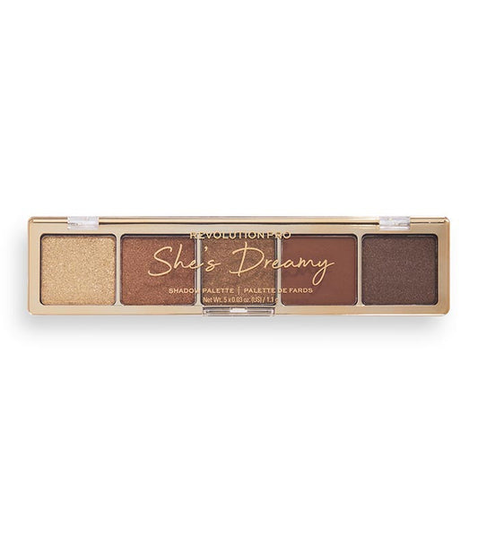 Revolution Pro - Palette di ombretti Glam - She's Dreamy Green