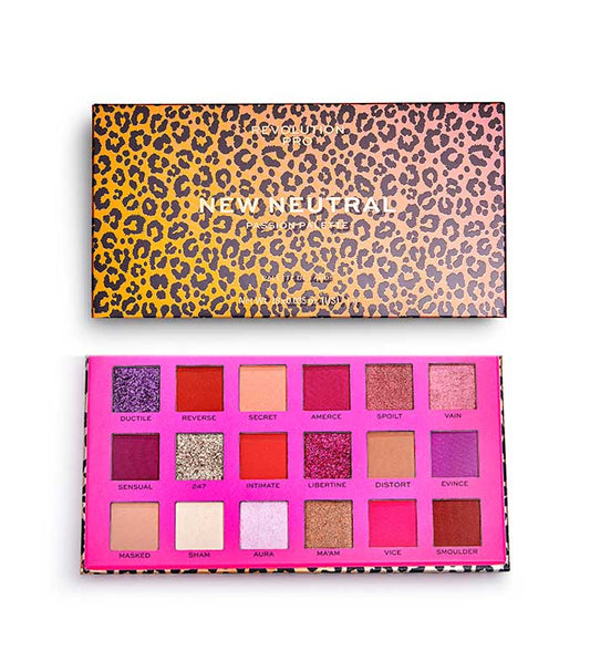 Revolution Pro - Palette di ombretti New Neutral Passion Palette