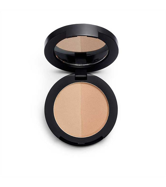 Revolution Pro - Ombra di polvere sopracciglio Duo Brow - Blonde