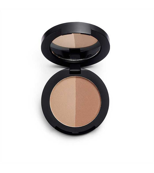 Revolution Pro - Ombra di polvere sopracciglio Duo Brow - Soft Brown