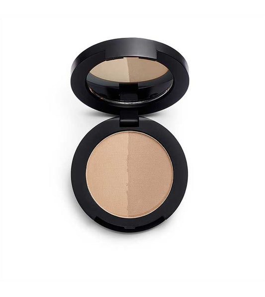 Revolution Pro - Ombra di polvere sopracciglio Duo Brow - Taupe