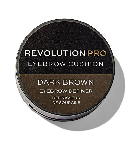 Revolution Pro - Tinta per sopracciglia Cushion - Dark Brown