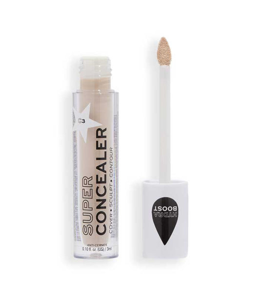 Revolution Relove - Correttore liquido Super Concealer Radiant Matte - C3