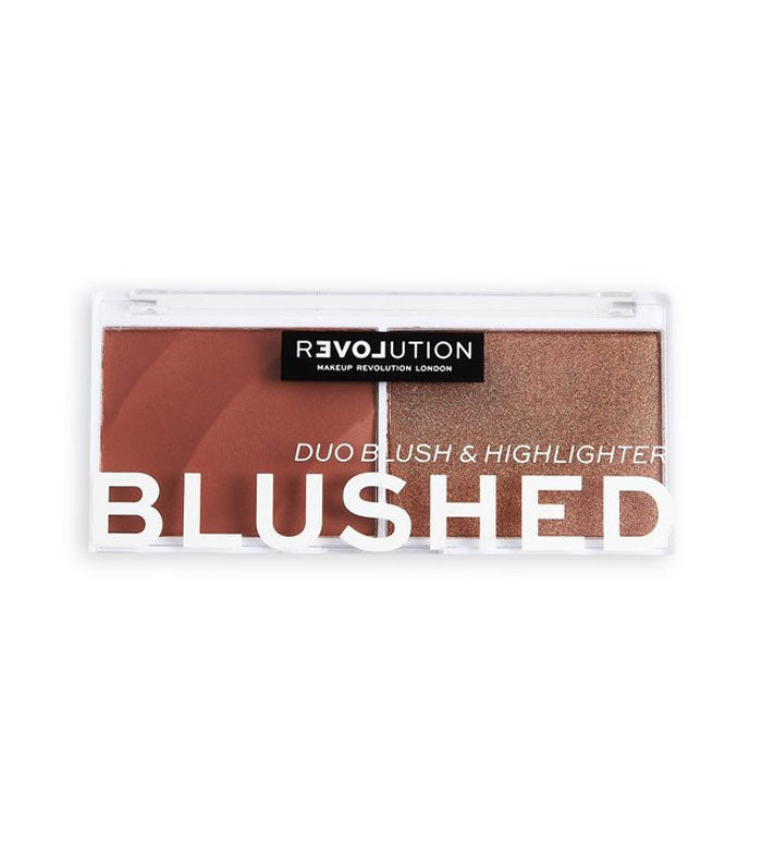 Revolution Relove - Duo blush e illuminante Colour Play Blushed - Baby