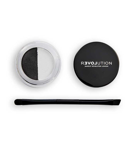 Revolution Relove - Eyeliner Duo Water Activated Liner - Distinction