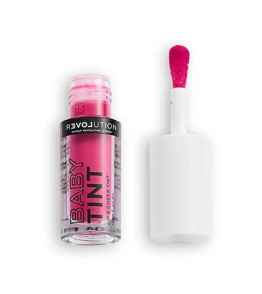 Revolution Relove - Tinta per labbra e guance Baby Tint - Fuchsia