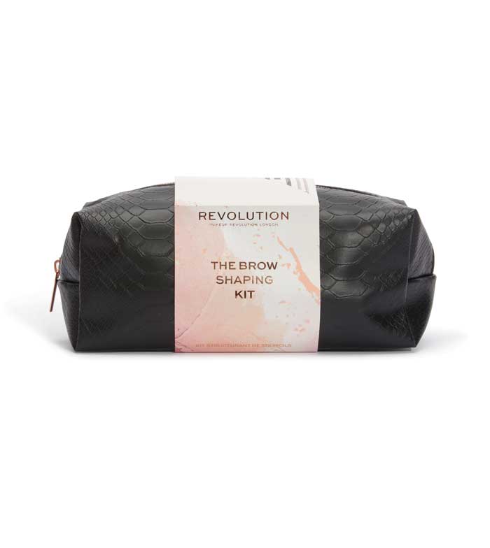 Revolution - Set sopracciglia con beauty case Brow Shaping Kit