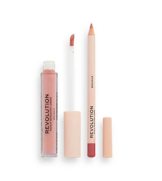 Revolution - Set labbra Lip Contour - Brunch