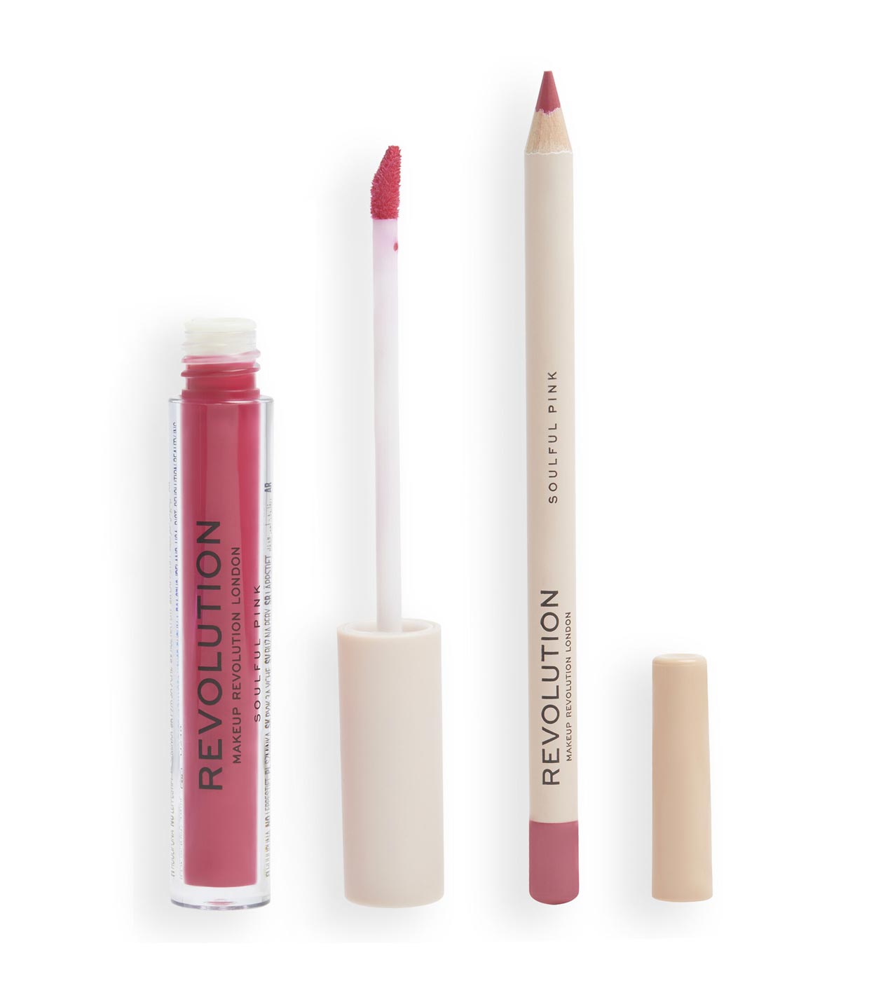 Revolution - Set labbra Lip Contour - Soulful Pink