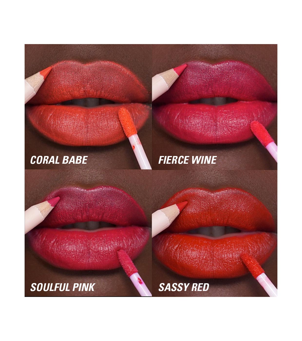 Revolution - Set labbra Lip Contour - Soulful Pink