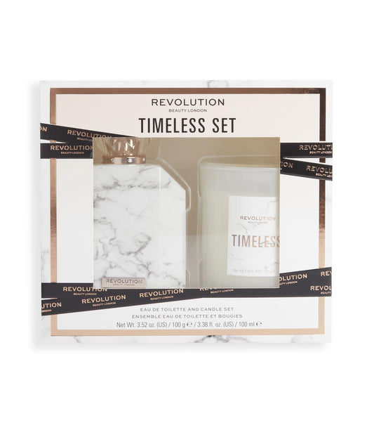 Revolution - Set di eau de toilette e candele - Timeless