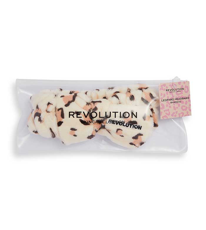 Revolution Skincare - Fascia per capelli - Leopard Print