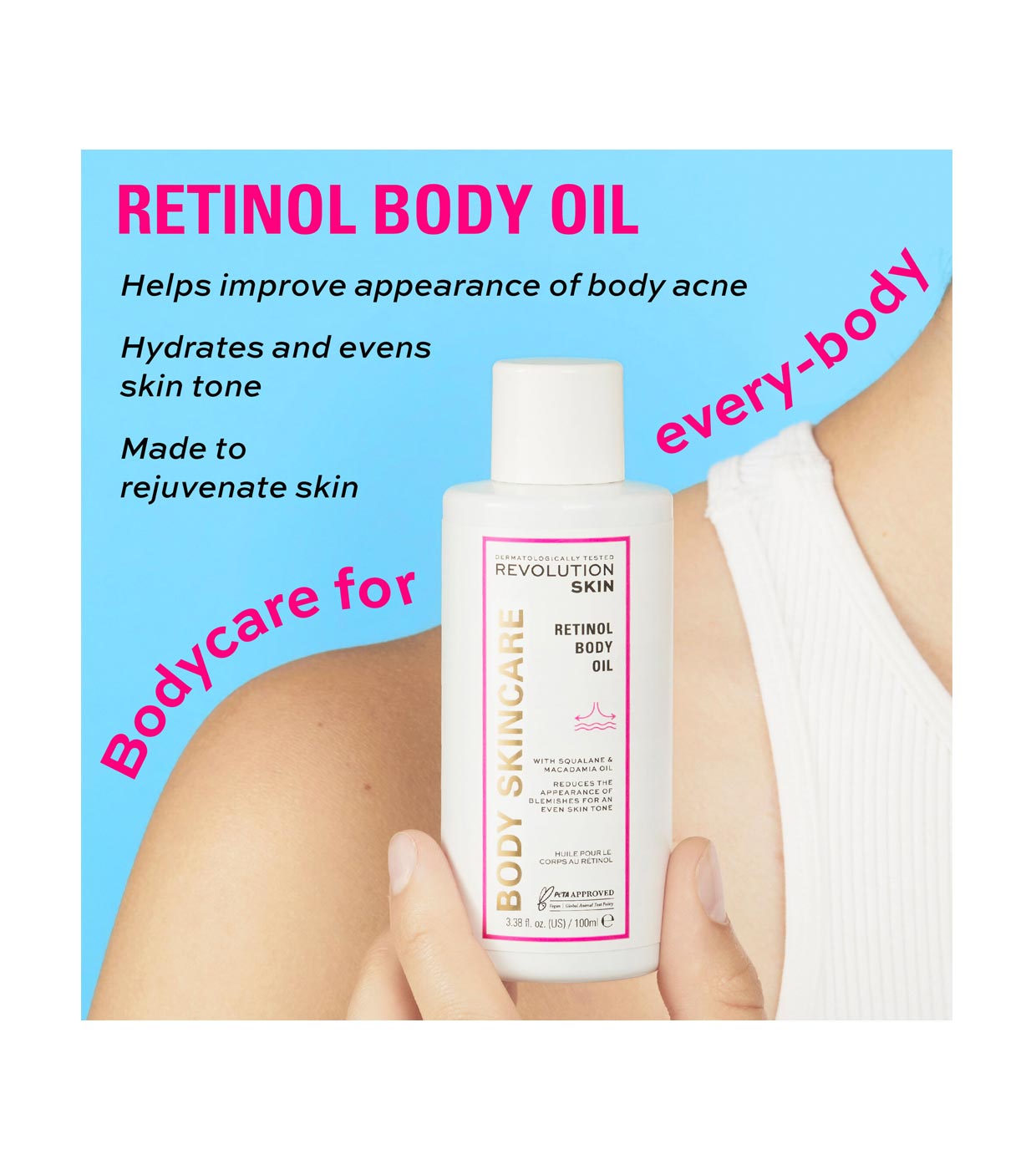 Revolution Skincare - *Body Skincare* - Olio per il corpo al retinolo