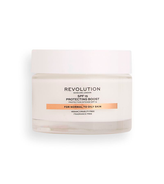 Revolution Skincare - Crema idratante SPF15 - Pelle da normale a grassa
