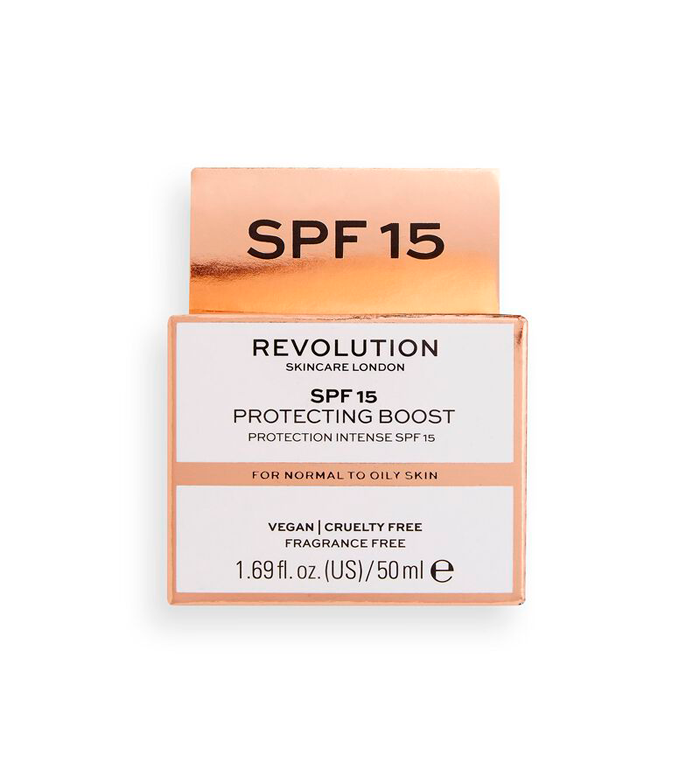 Revolution Skincare - Crema idratante SPF15 - Pelle da normale a grassa