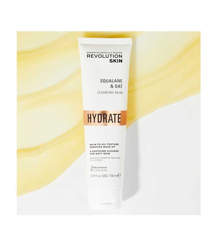 Revolution Skincare - *Hydrate* - Balsamo detergente per il viso con squalene e farina d'avena