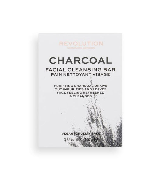 Revolution Skincare - Sapone per il viso solido Charcoal Therapy