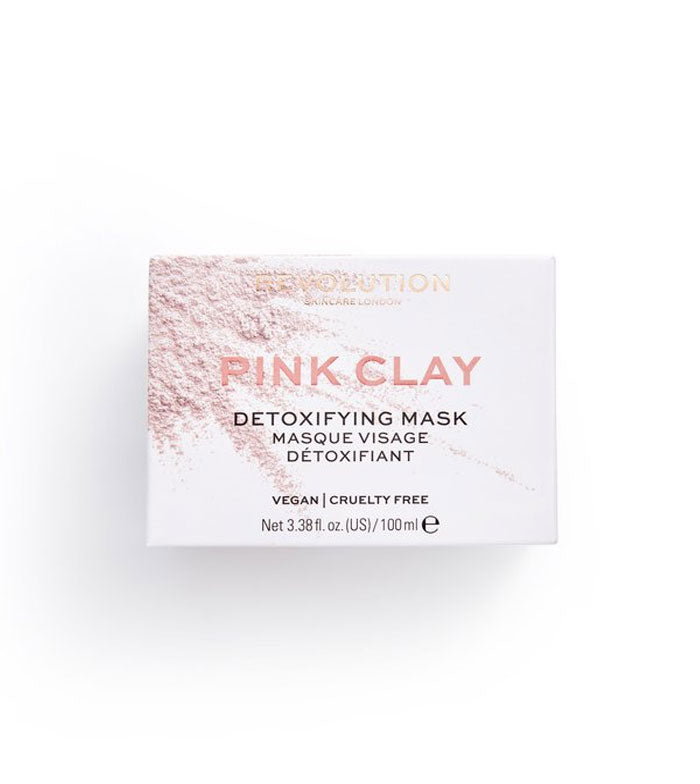 Revolution Skincare - Maschera Viso Detox Pink Clay Super Sized (100 ml)