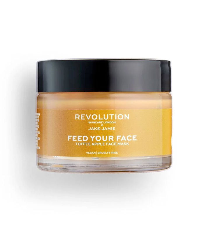 Revolution Skincare - Maschera Viso idratante Feed your face x Jake-Jamie - Toffee Apple
