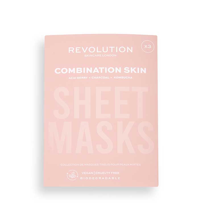 Revolution Skincare - Confezione da 3 maschere per pelli miste