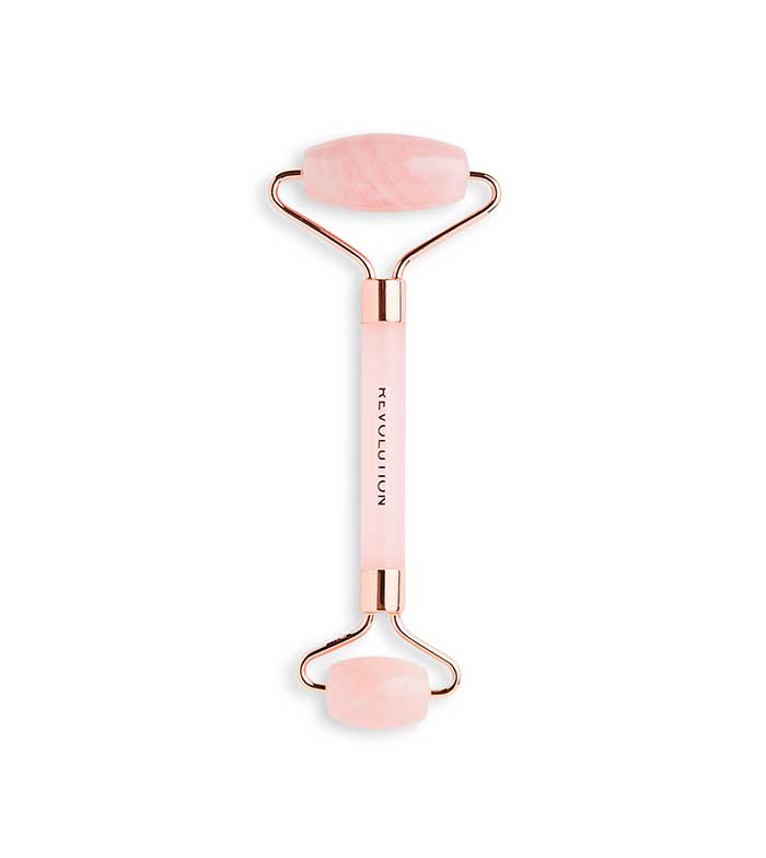 Revolution Skincare - Roller per il viso in quarzo rosa