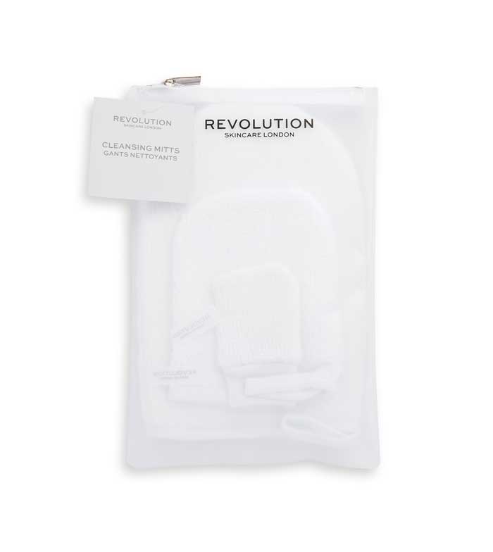 Revolution Skincare - Set di guanti struccanti riutilizzabili